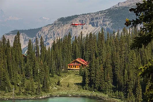 Mistaya Lodge summer alpine hiking